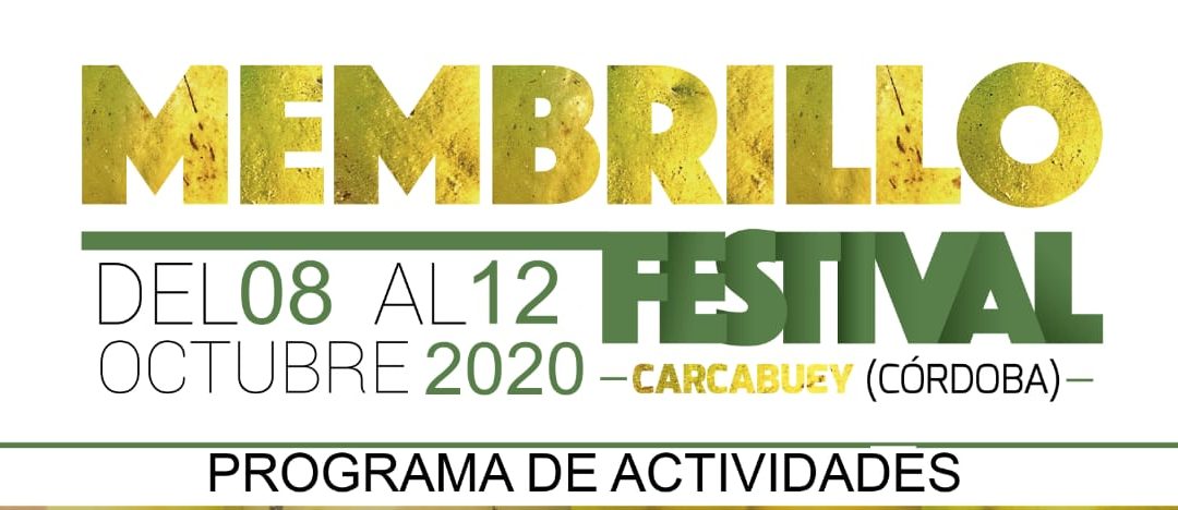 Cartel Membrillo Festival 2020
