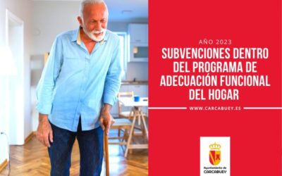 Subvenciones dentro del programa de adecuación funcional del hogar de Carcabuey 2023