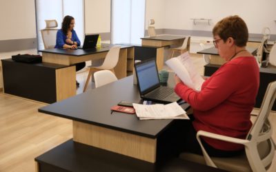 Carcabuey cuenta con una nueva sala de coworking en el edificio de la Biblioteca Municipal