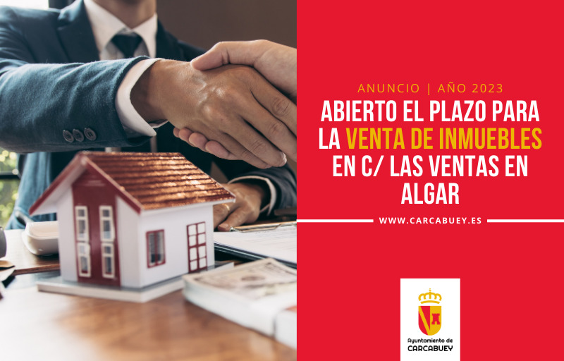 Abierto el período para la venta de propiedades en C/ Las Ventas en Algar