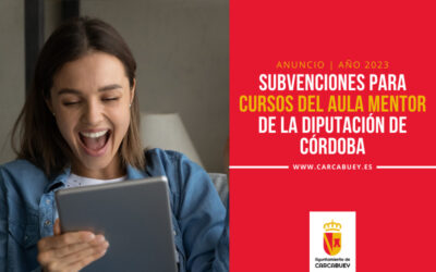 Subvenciones para cursos del Aula Mentor de la Diputación de Córdoba
