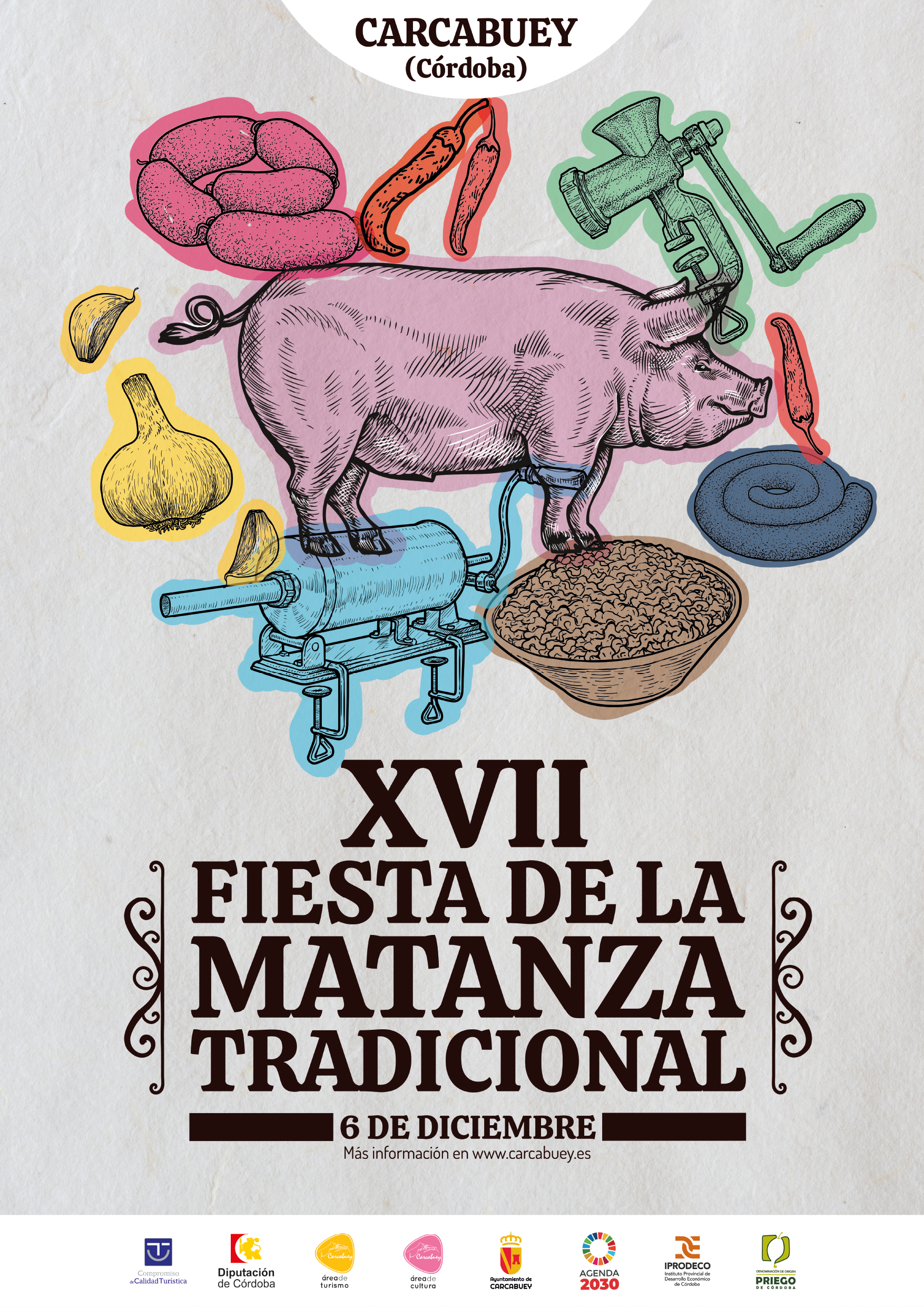 Cartel de la VII Fiesta de la Matanza Tradicional 