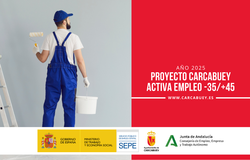 El Ayuntamiento de Carcabuey ha puesto en marcha el proyecto “CARCABUEY ACTIVA EMPLEO -35/+45″